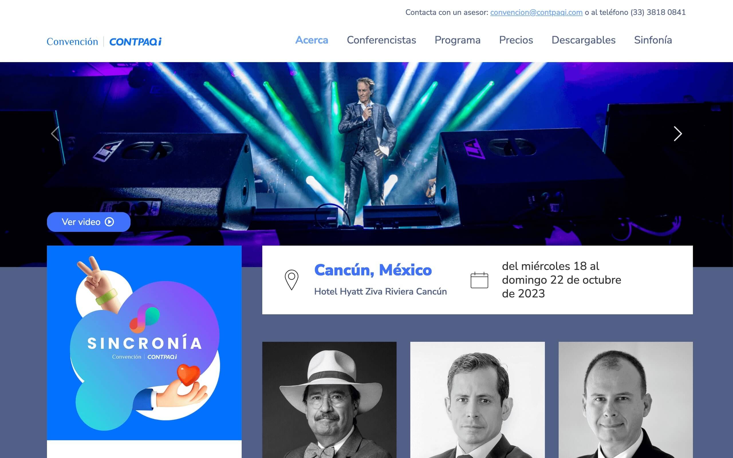 Web CONTPAQi Sincronía