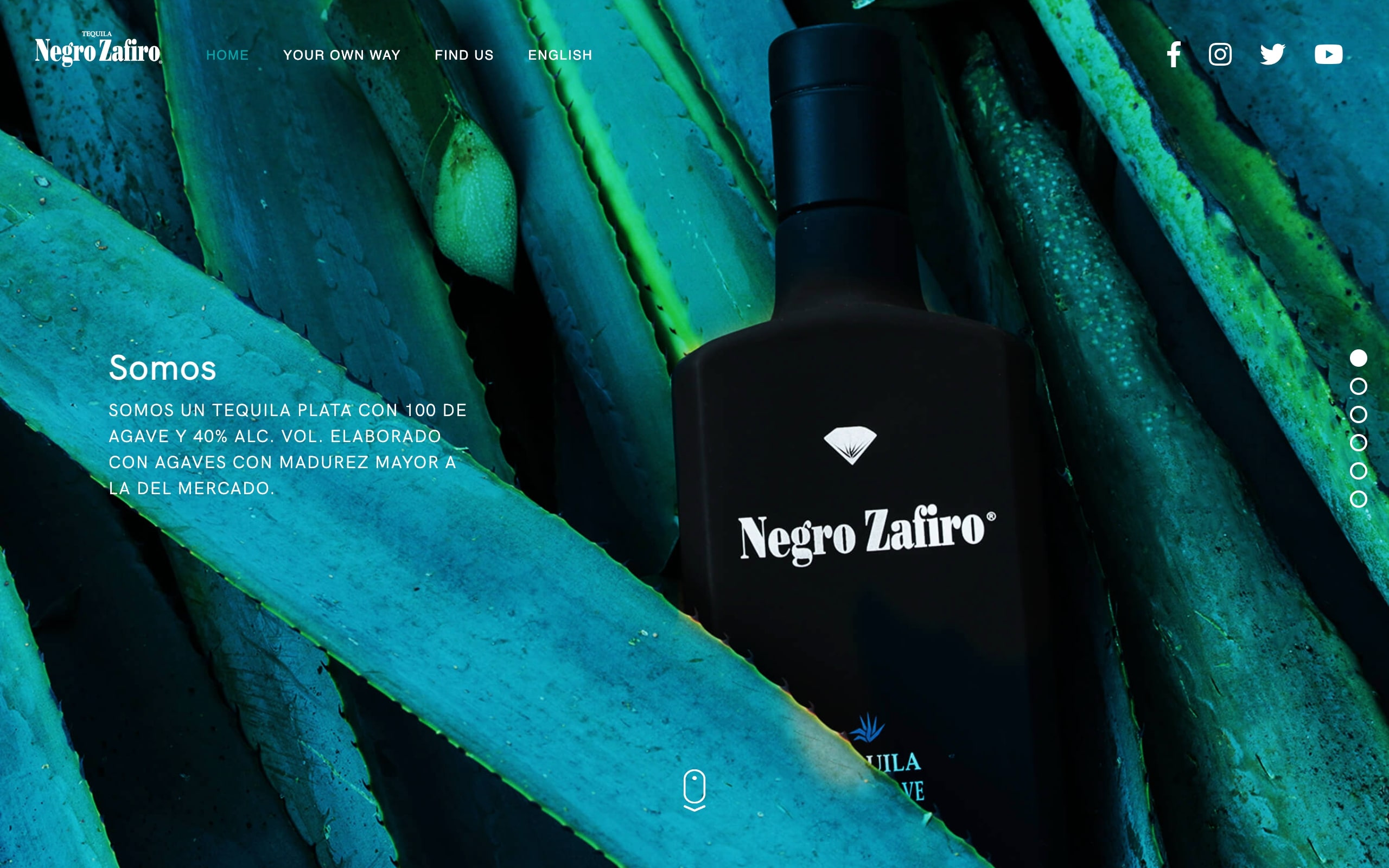 Web Tequila Negro Zafiro 2019