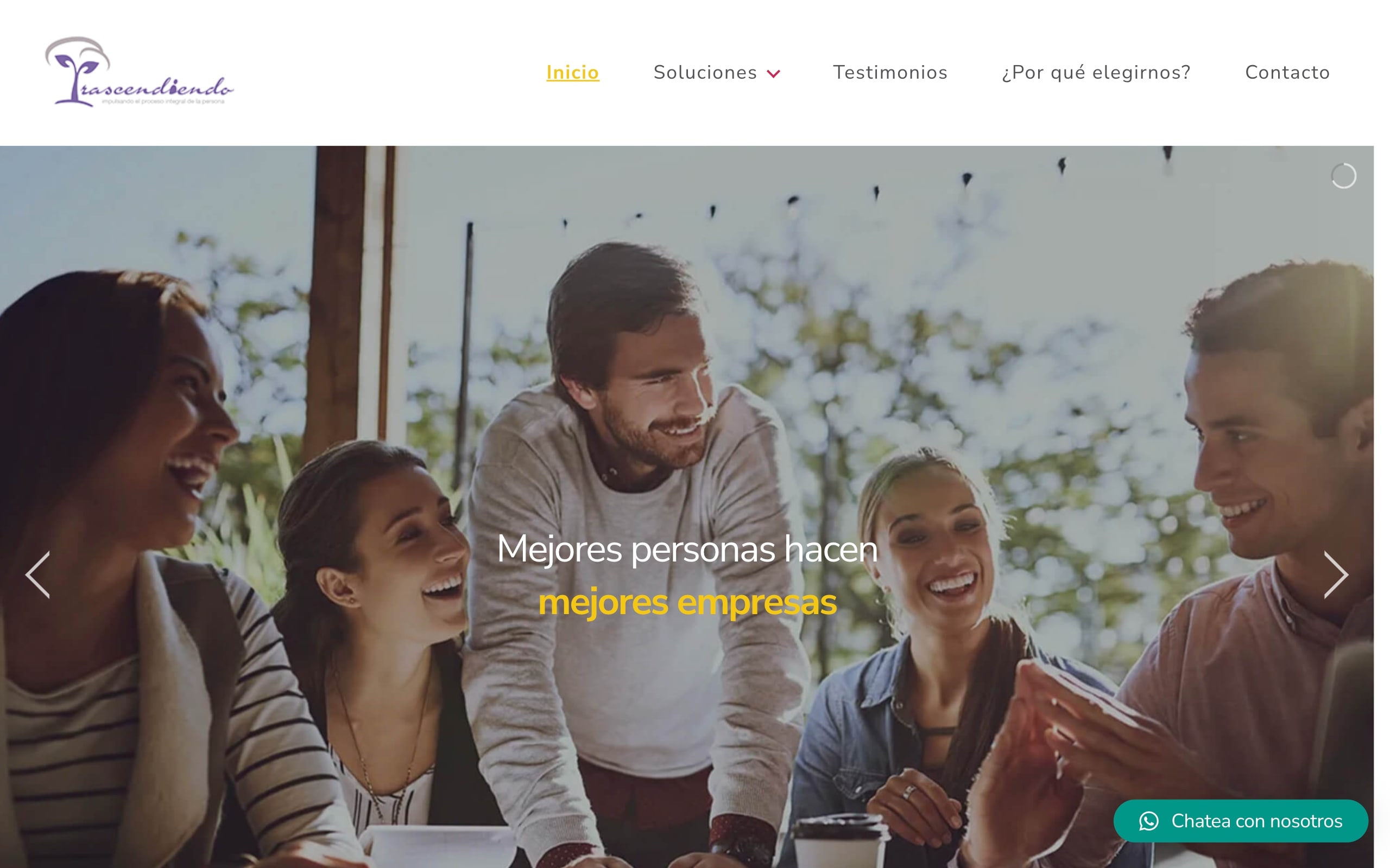 Web Trascendiendo