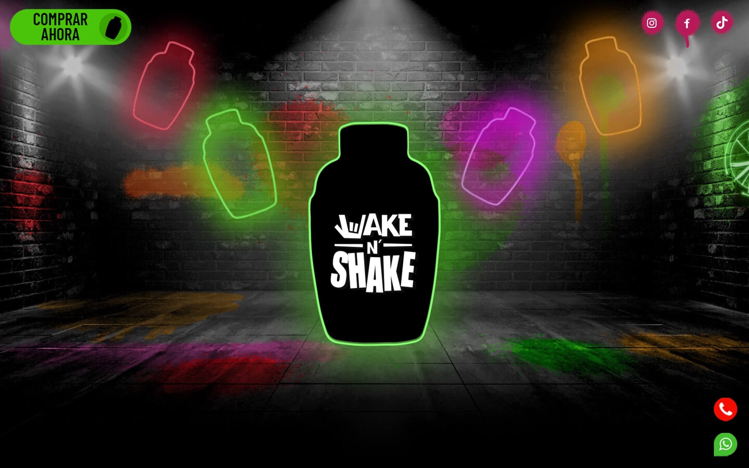 Web Wake 'N' Shake